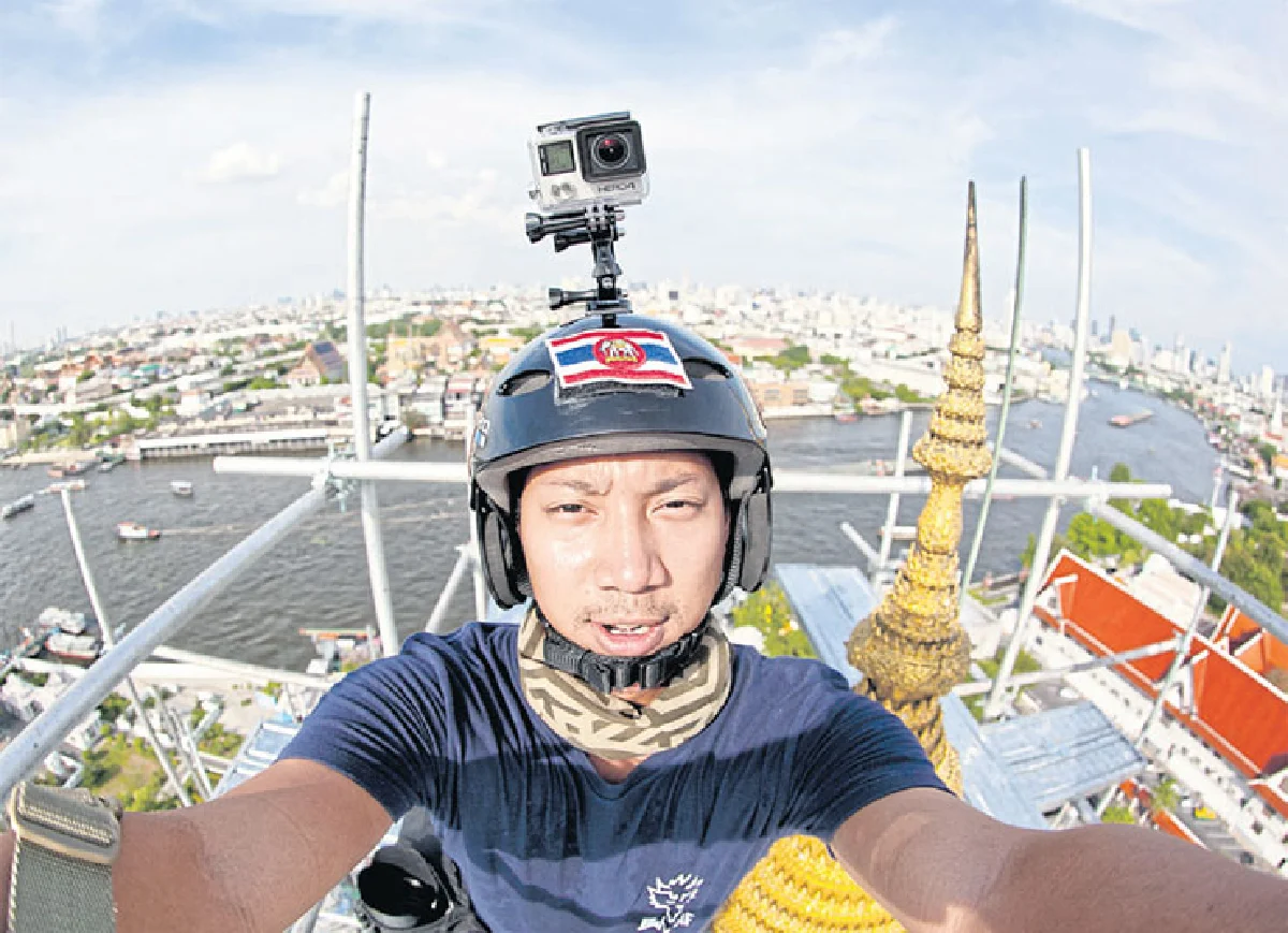 ครั้งหนึ่งบนยอดพระปรางค์วัดอรุณฯ