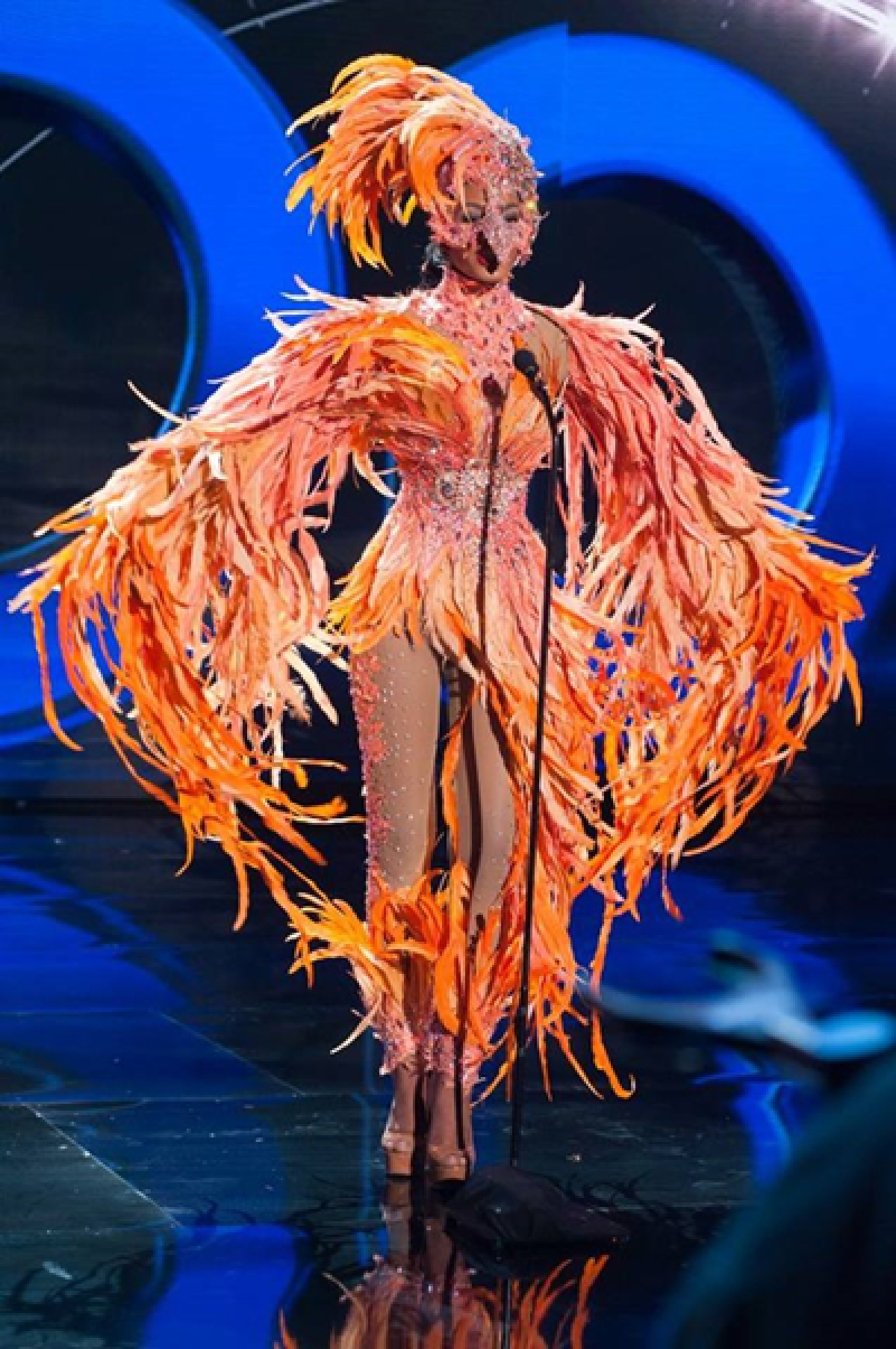 อลังการงานเว่อร์! ส่องชุดประจําชาติบนเวทีมิสยูนิเวิร์ส 2015