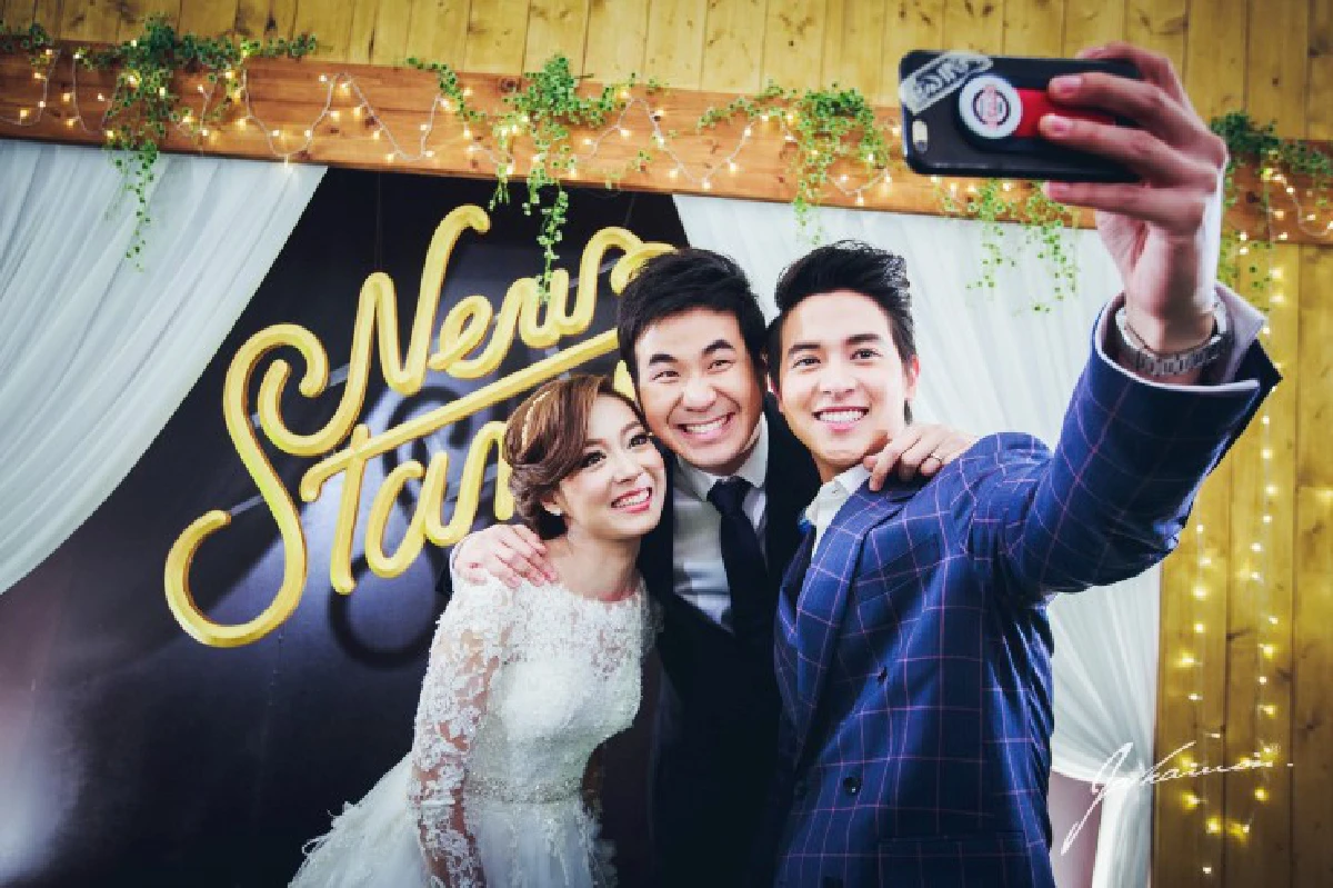 ชมเต็มๆ! รวมโมเม้นท์สุดหวานงานวิวาห์ แสตมป์-นิว