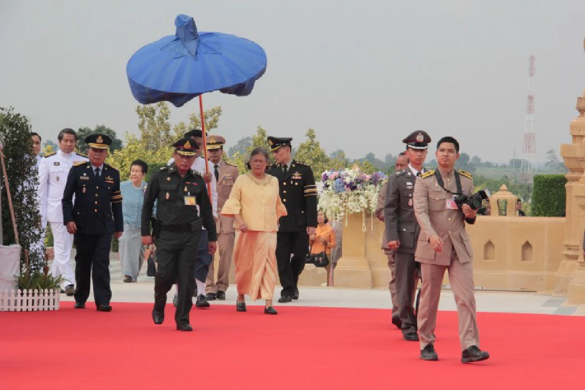 สมเด็จพระเทพฯเสด็จฯพิธีสมโภช "พระพุทธเมตตาฯ"