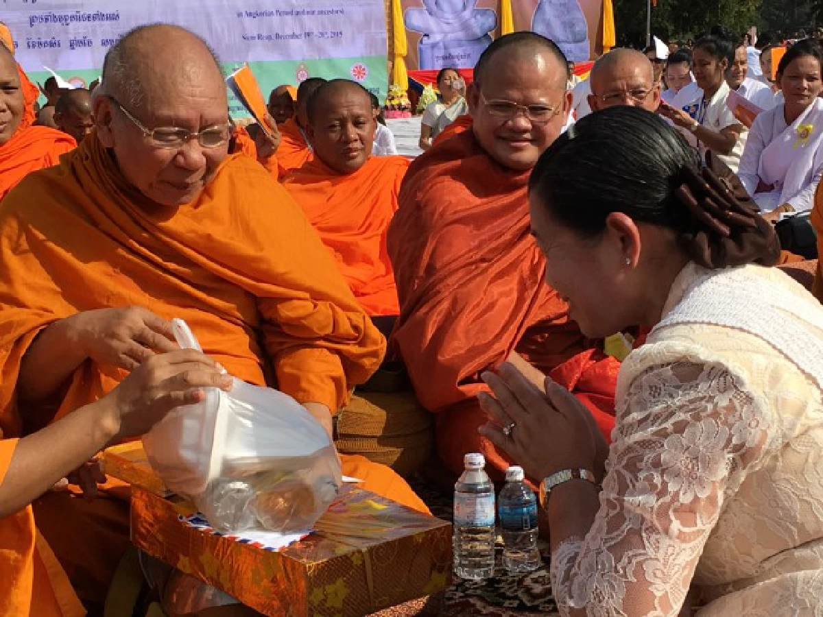 พระพรหมวชิรญาณเยือน "กัมพูชา" จัดงานทำบุญสองแผ่นดิน