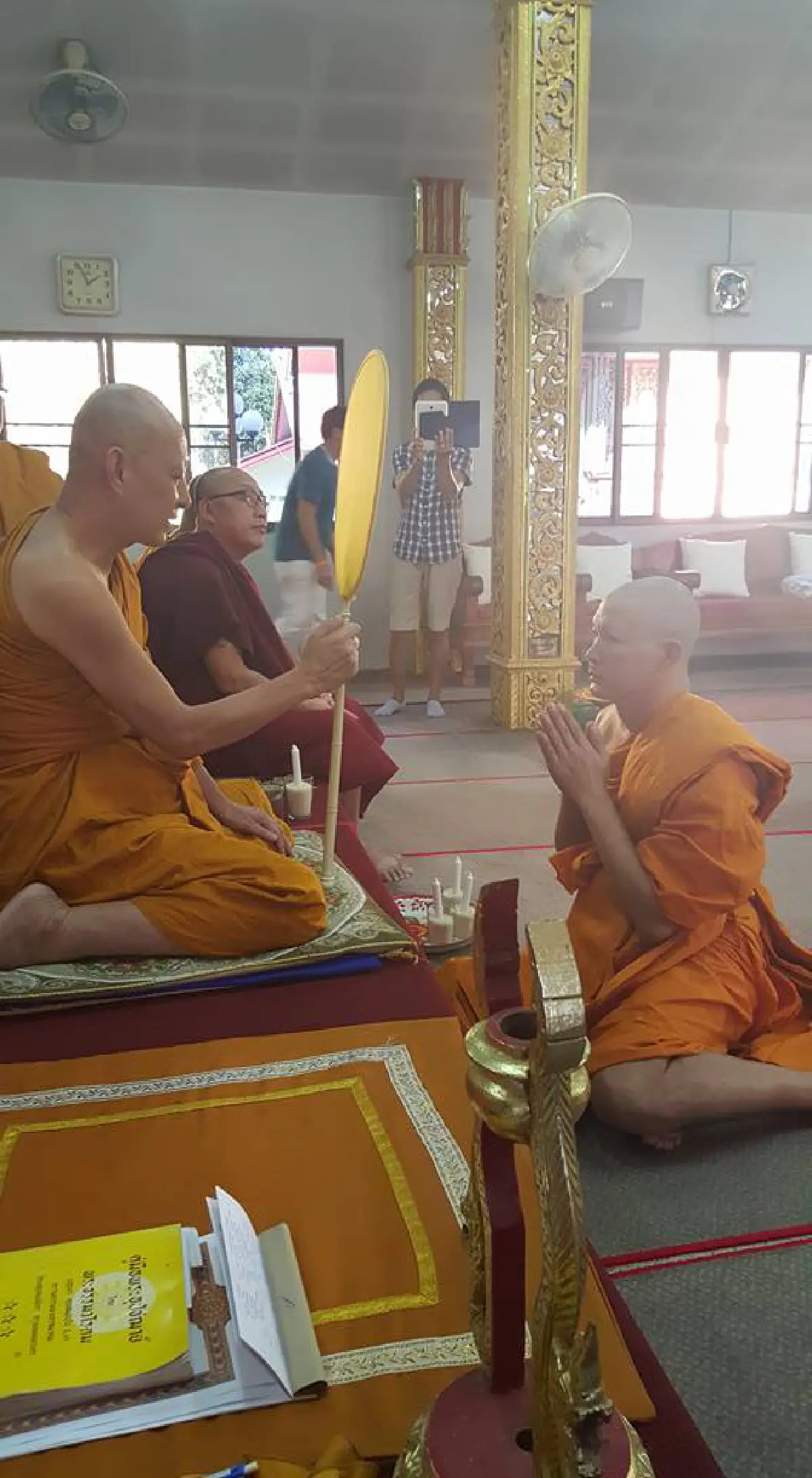 "โอ วรุฒ" บวชอย่างเรียบง่าย ที่เชียงใหม่