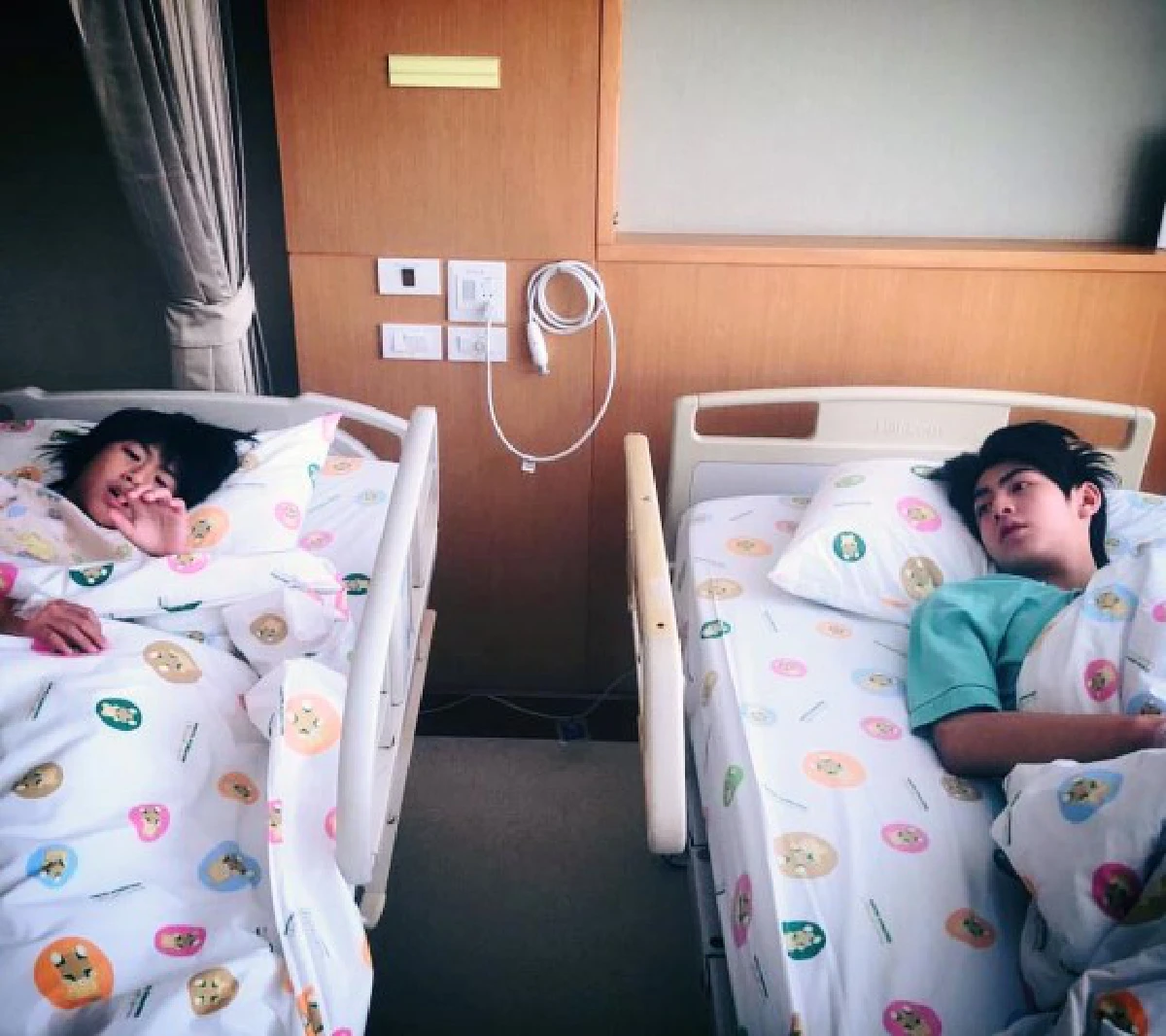 หามลูกชาย"เจ เจตริน"เข้ารพ.ป่วยอาหารเป็นพิษ