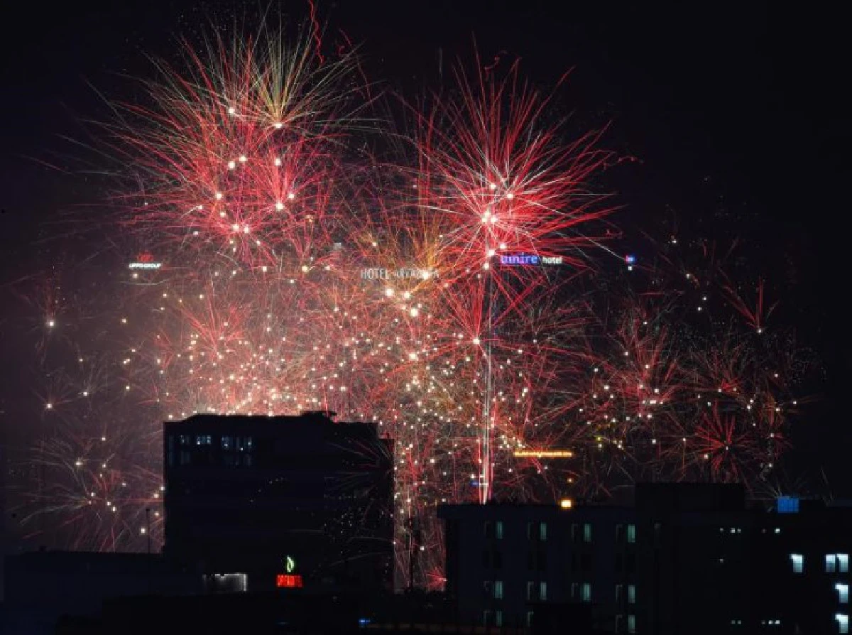 รวมภาพบรรยากาศฉลองปีใหม่ 2016 จากทั่วโลก