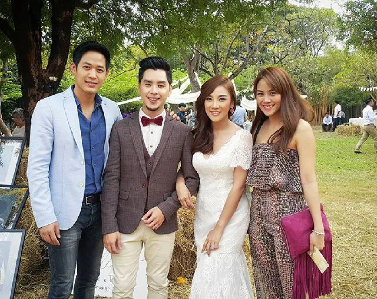 ทอม Room39 ควงแฟนสาวเข้าพิธีวิวาห์ชื่นมื่น