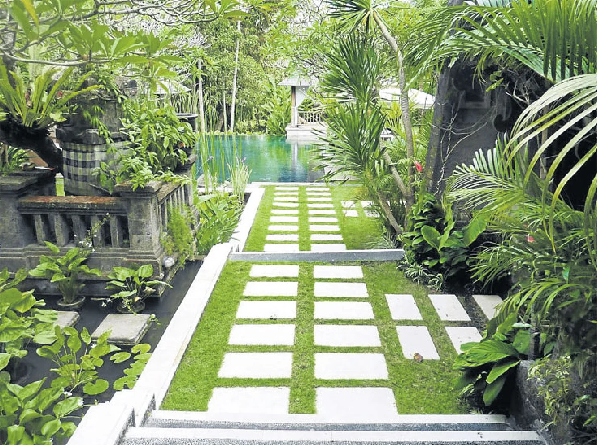 จัดสวนบาหลี ดูดีปีลิง