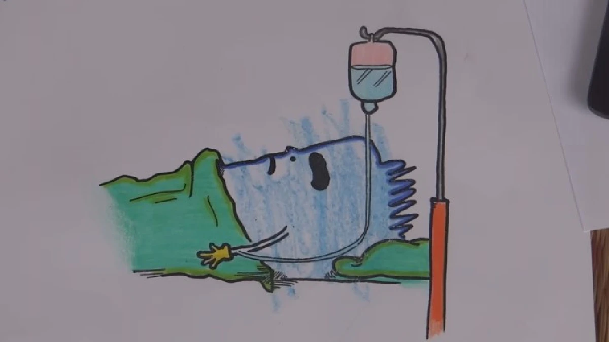 ศิลปินน้อยวัย 4 ขวบ ผู้ออกแบบสติ๊กเกอร์ LINE "ผีตาโบ๋"