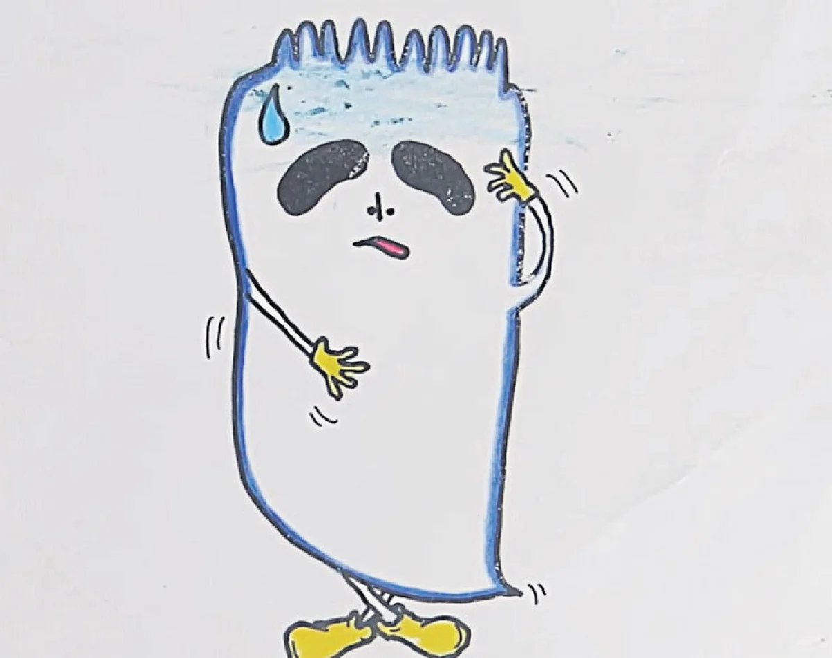 ศิลปินน้อยวัย 4 ขวบ ผู้ออกแบบสติ๊กเกอร์ LINE ผีตาโบ๋