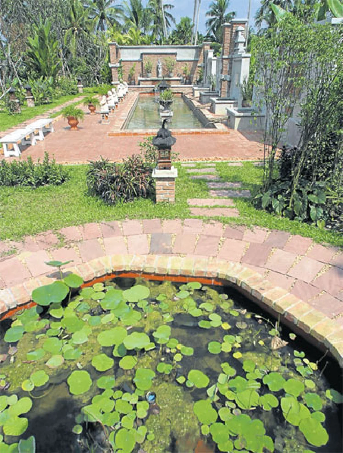 จัดสวนบาหลี ดูดีปีลิง