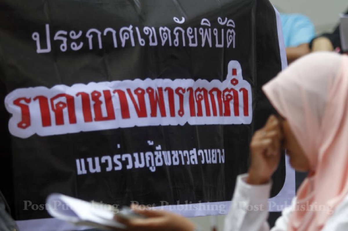 ชาวสวนยางใต้เมินบิ๊กตู่นัดประชุมใหญ่12ม.ค. ชาวสวนยางใต้เมินบิ๊กตู่นัดประชุมใหญ่12ม.ค.