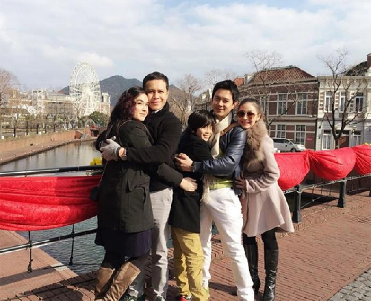 ครอบครัวสุขสันต์! โบ-แบงค์-ฟลุค-ลี พาน้องอชิเที่ยวญี่ปุ่น