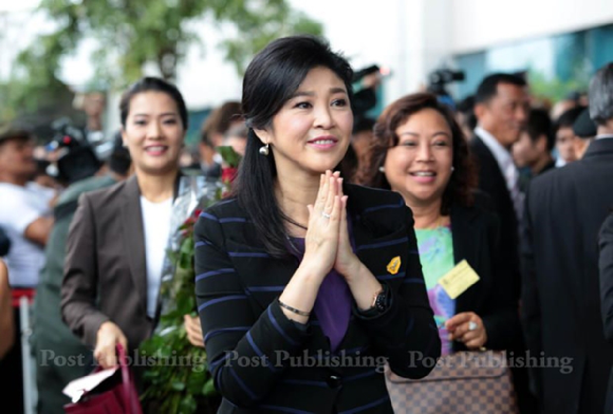 Yingluck hears TDRI president slam rice scheme as trial begins