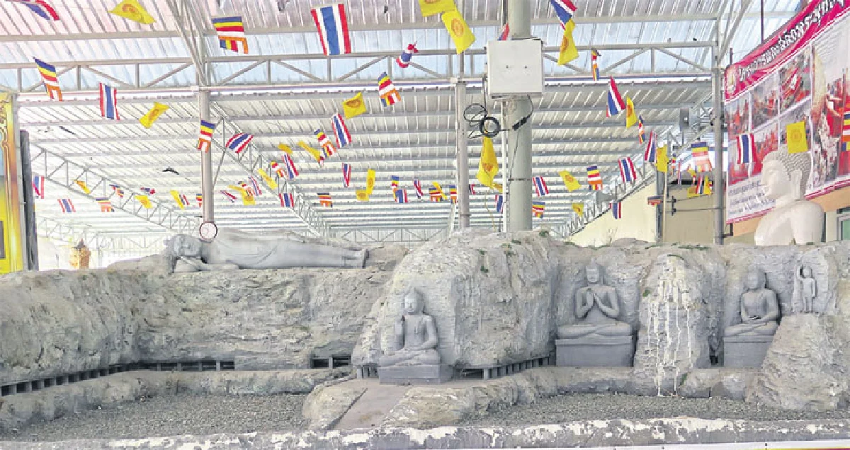 พระพุทธรูปสลักหินที่อู่ทอง หนึ่งเดียวในไทยและอาเซียน