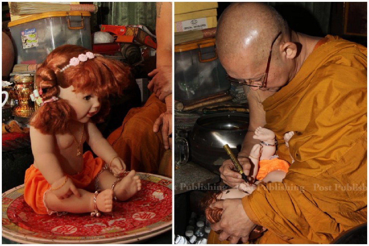 "วัดบัวขวัญ" รับศรัทธาลูกเทพห้ามยาก "วัดบัวขวัญ" รับศรัทธาลูกเทพห้ามยาก