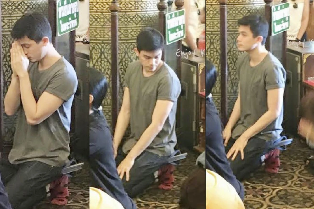 กลัวหาไม่เจอ! ซันนี่ ขอโทษ หลังเหน็บรองเท้าใส่กางเกงตอนไหว้พระ