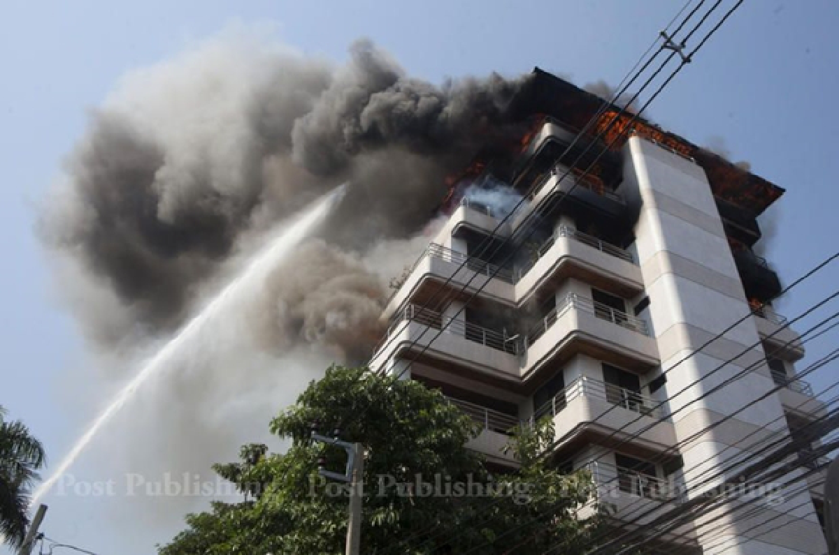 Bangkok building 'still strong' after fire