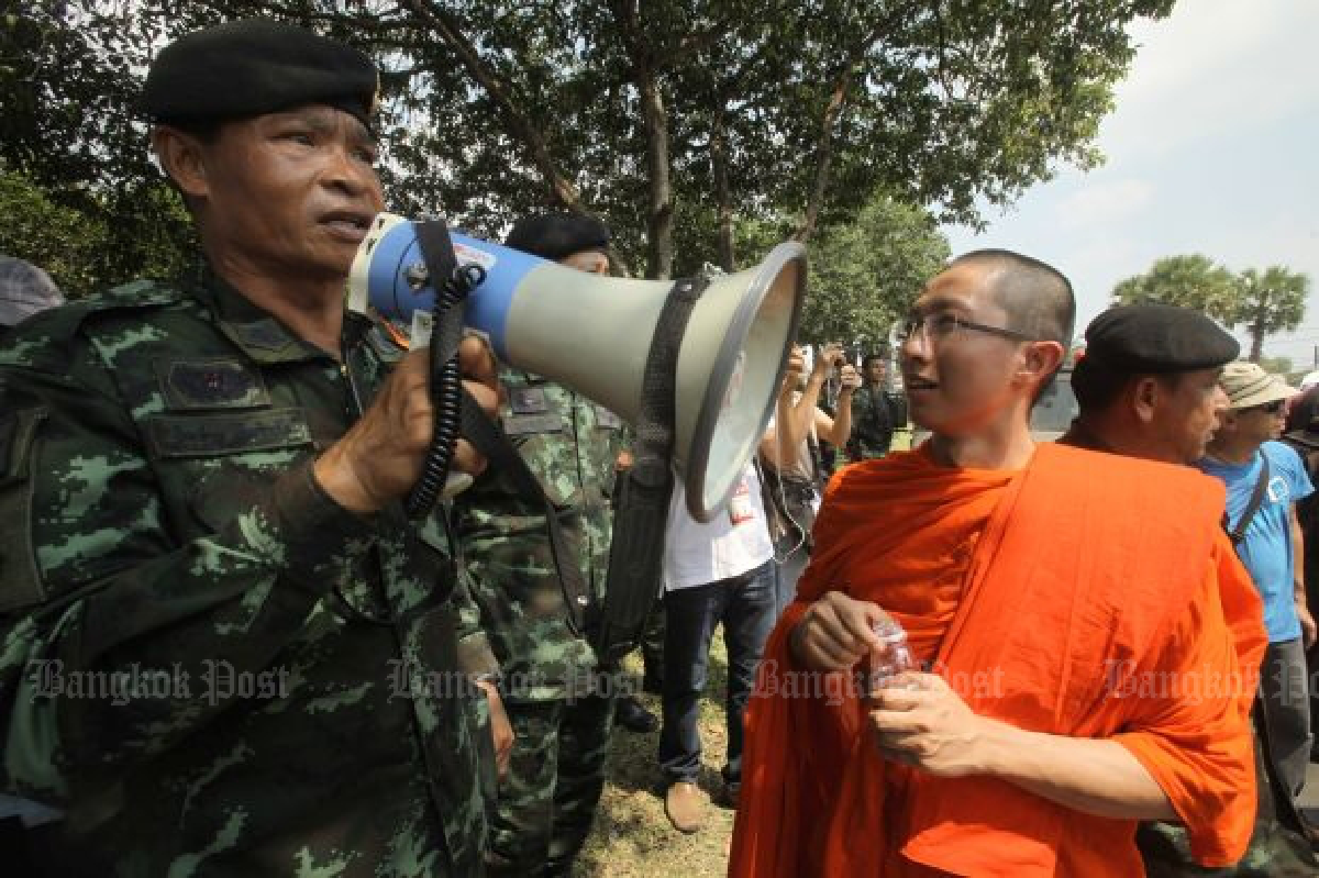 Monks clash with army: Demand Supreme Patriarch action (video)