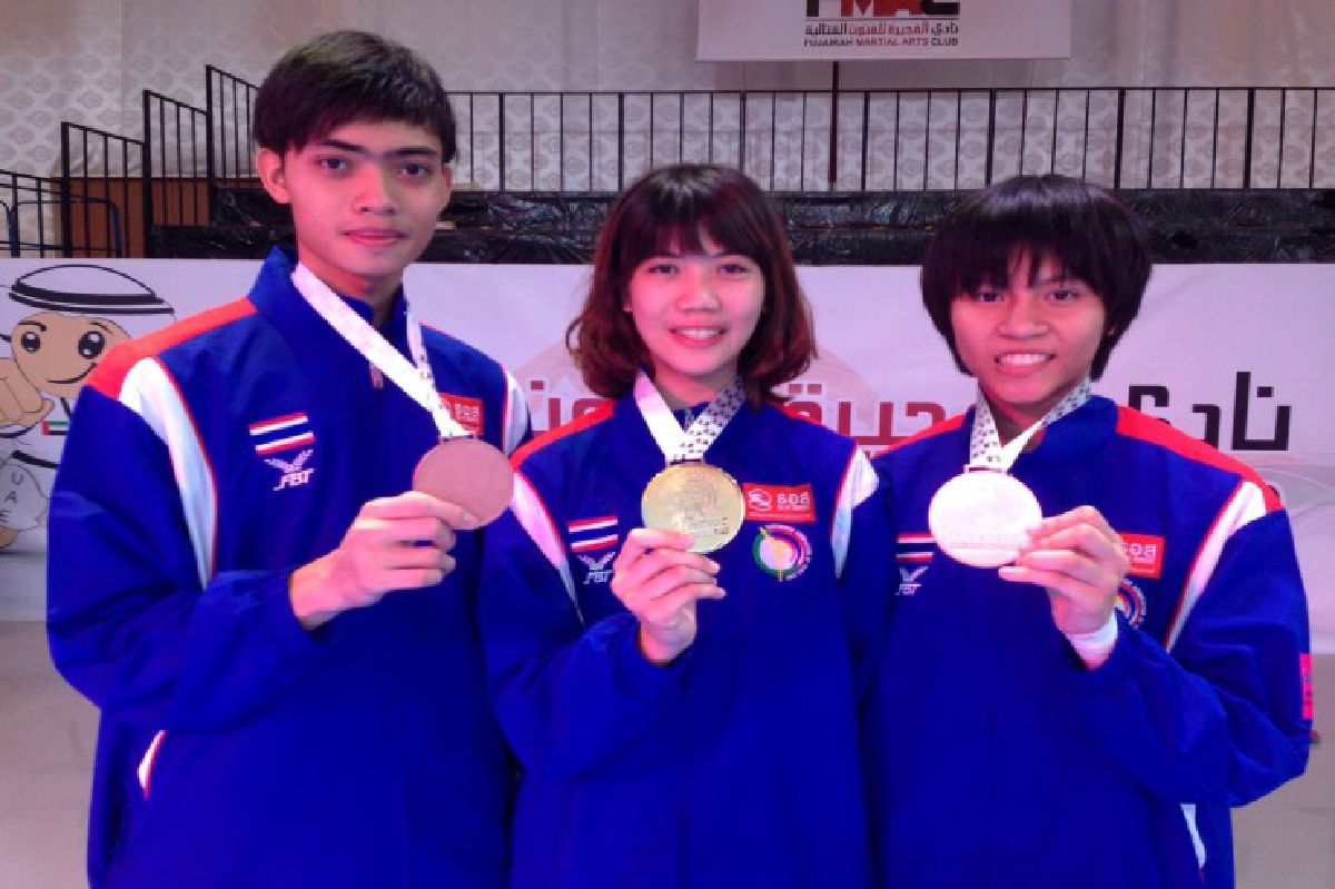 พาณิภัค"คว้าทองปิดเทควันโดยูเออี. พาณิภัค"คว้าทองปิดเทควันโดยูเออี.