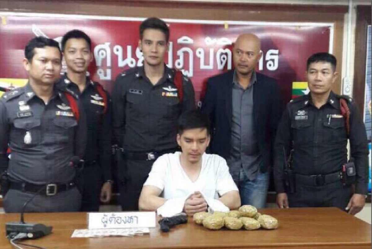 เงิบ!ภาพ "นิว วงศกร" ถูกตำรวจจับที่แท้ถ่ายละคร