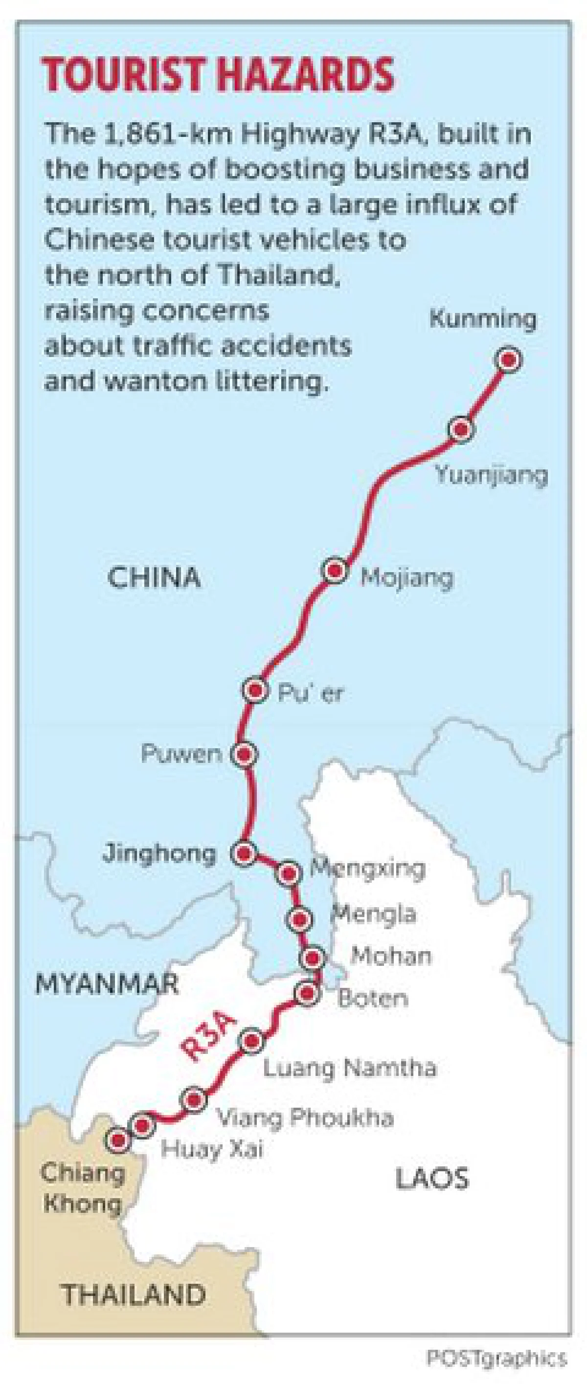 Chinese drivers causing alarm