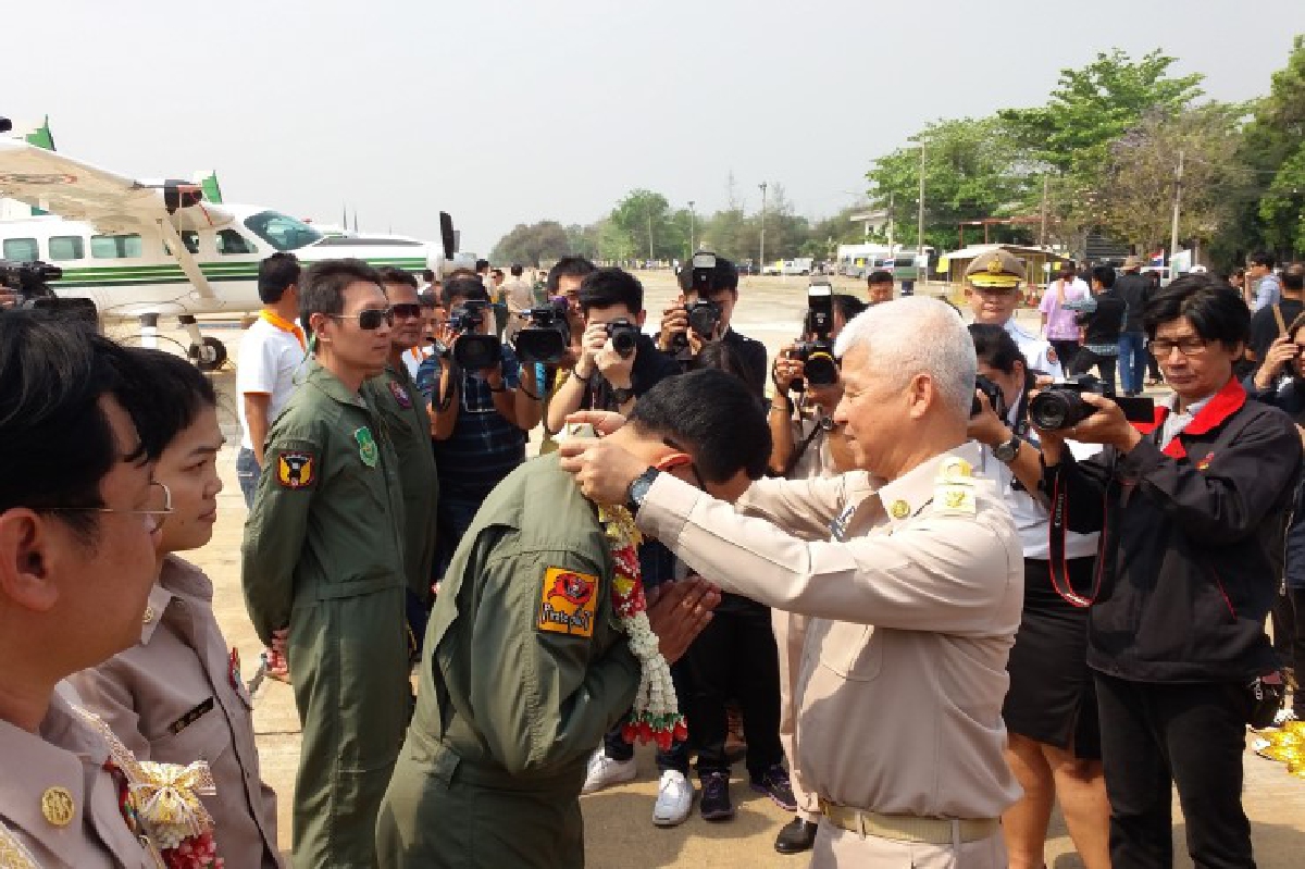เกษตรฯเปิดศูนย์ปฏิบัติการฝนหลวงช่วยพื้นที่เจอภัยแล้ง เกษตรฯเปิดศูนย์ปฏิบัติการฝนหลวงช่วยพื้นที่เจอภัยแล้ง