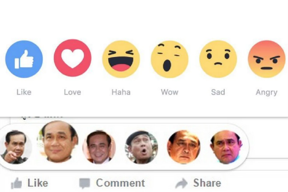 นักพัฒนาเว็บไทยเปลี่ยนหน้าความรู้สึกบน'เฟซบุ๊ก'เป็นหน้าลุงตู่