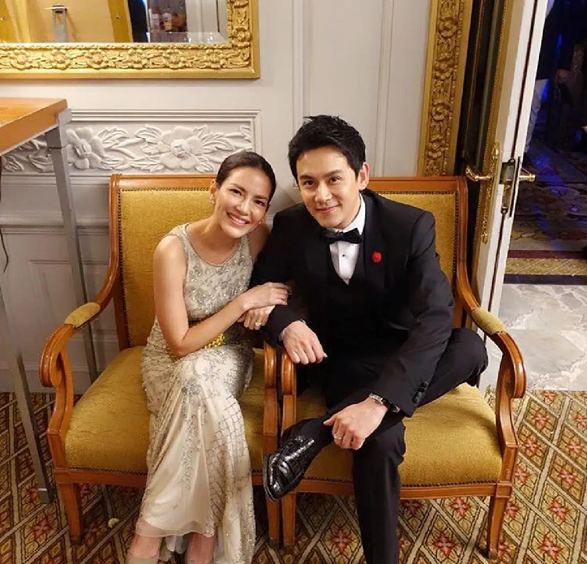 ชื่นมื่น! โบ ชญาดา-แบงค์ กฤชพล ฉลองวิวาห์สุดอบอุ่น