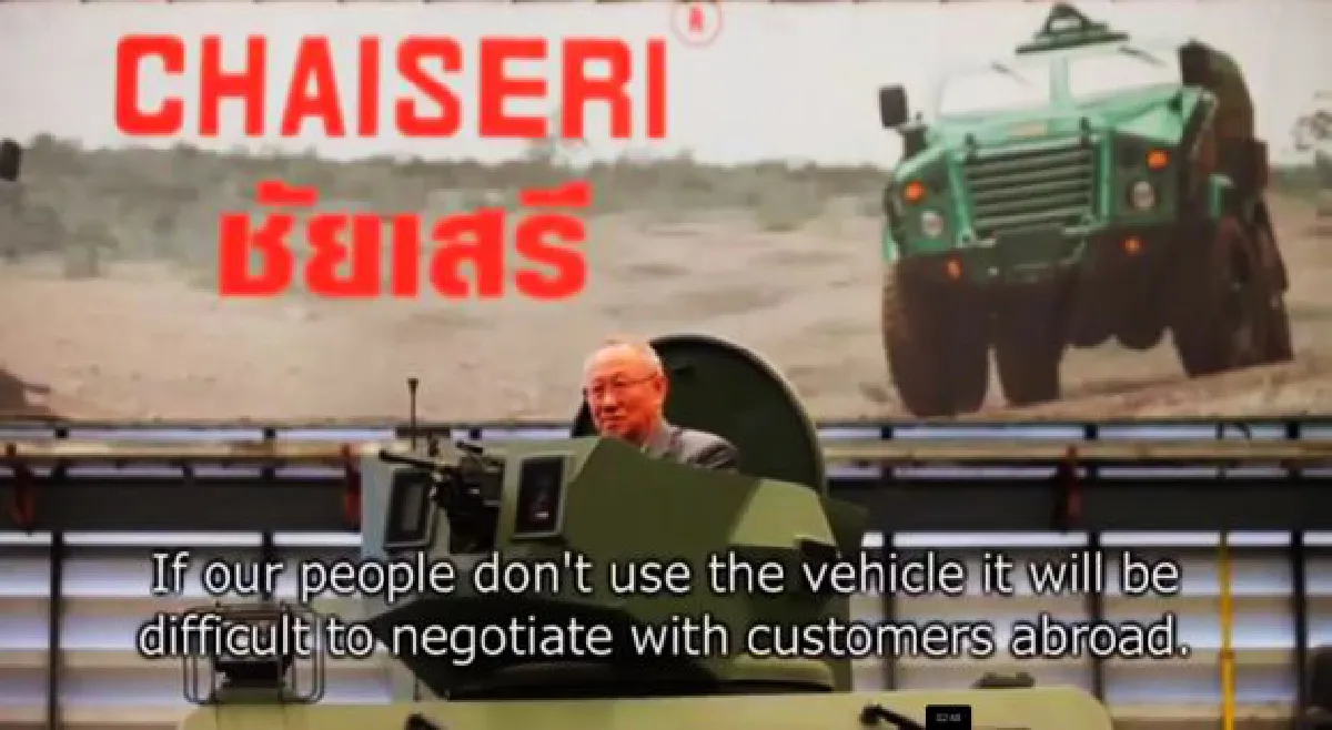 Thailand-made armoured vehicles