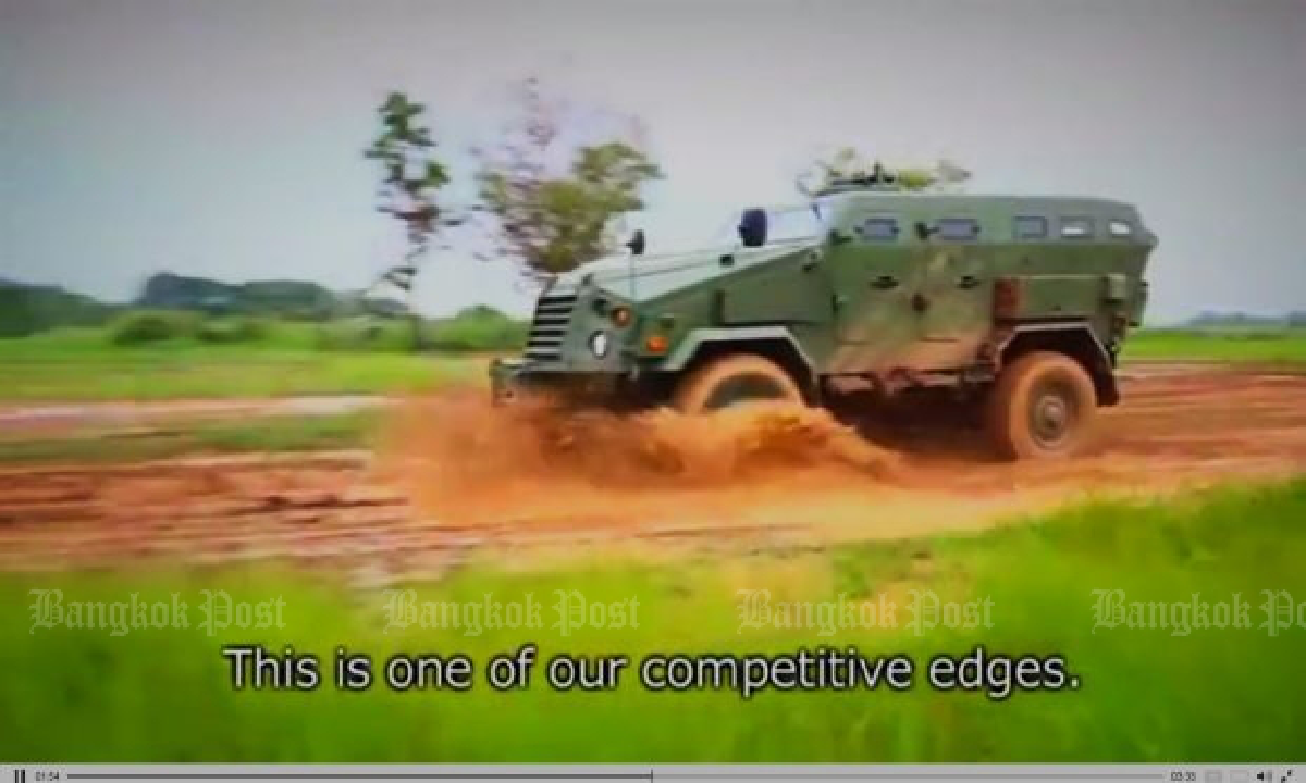 Thailand-made armoured vehicles
