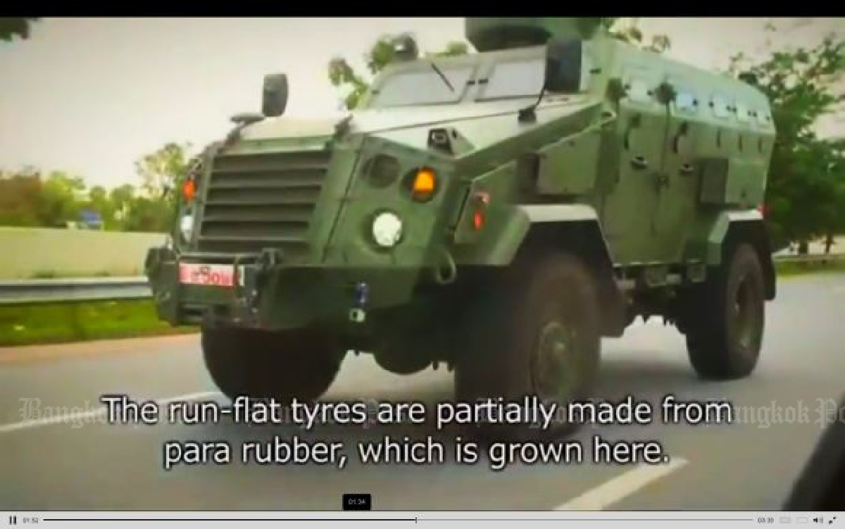 Thailand-made armoured vehicles
