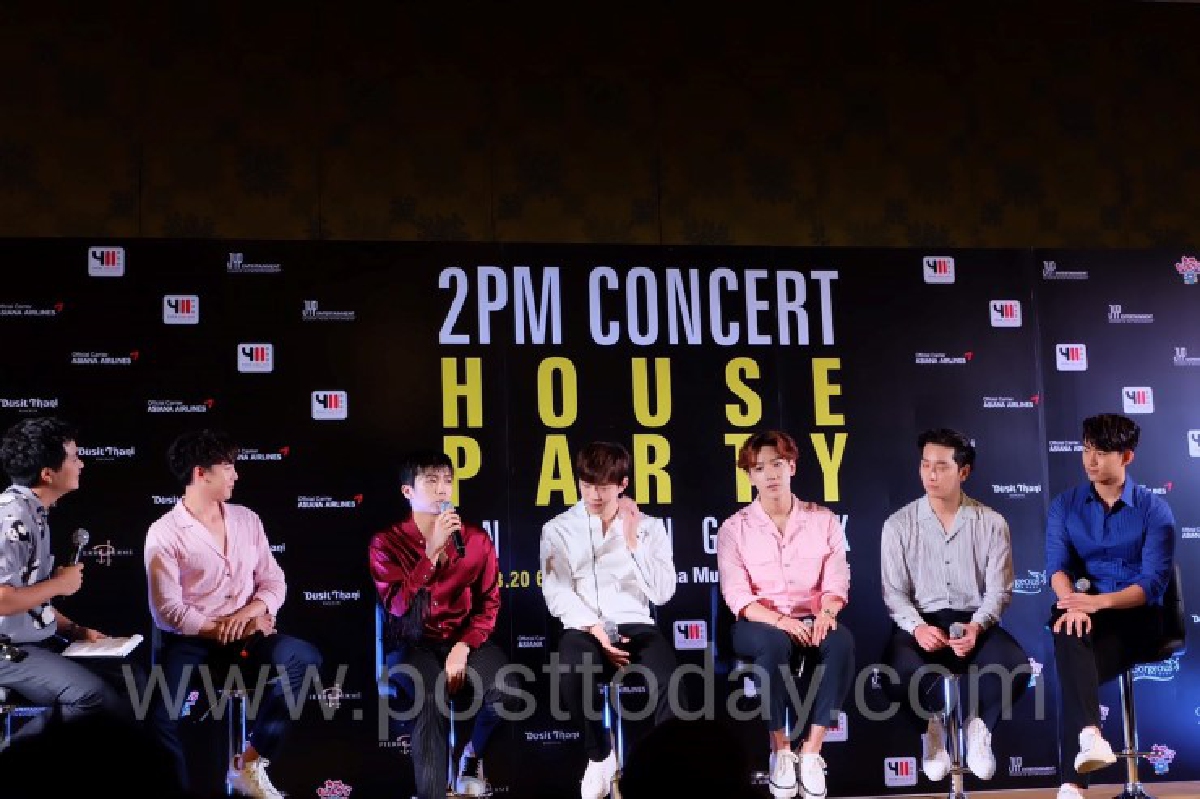 ฮอตเทสต์ฟินแน่! 2PM แย้มมีเซอร์ไพรส์จัดเต็มทุกโชว์ ฮอตเทสต์ฟินแน่! 2PM แย้มมีเซอร์ไพรส์จัดเต็มทุกโชว์