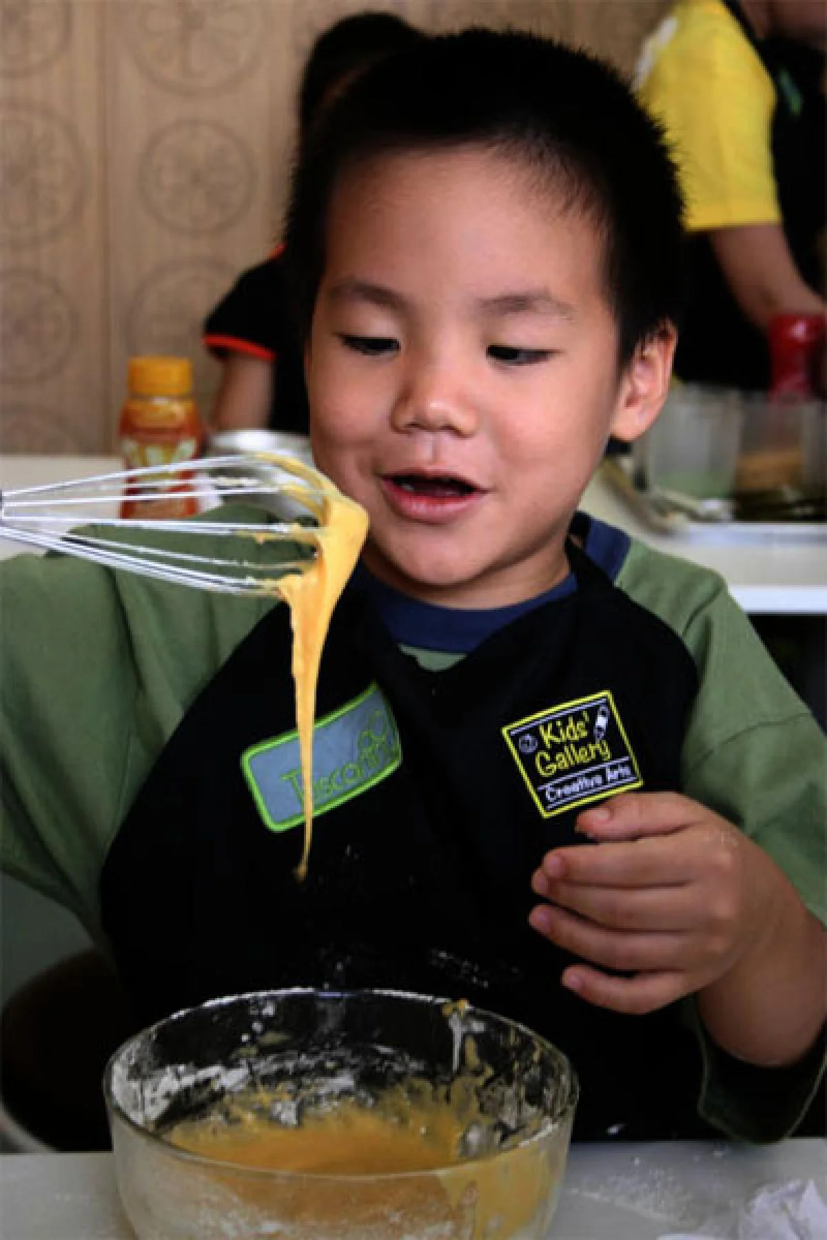 คุณพ่อคุณลูกเข้าครัวหัดทำอาหาร