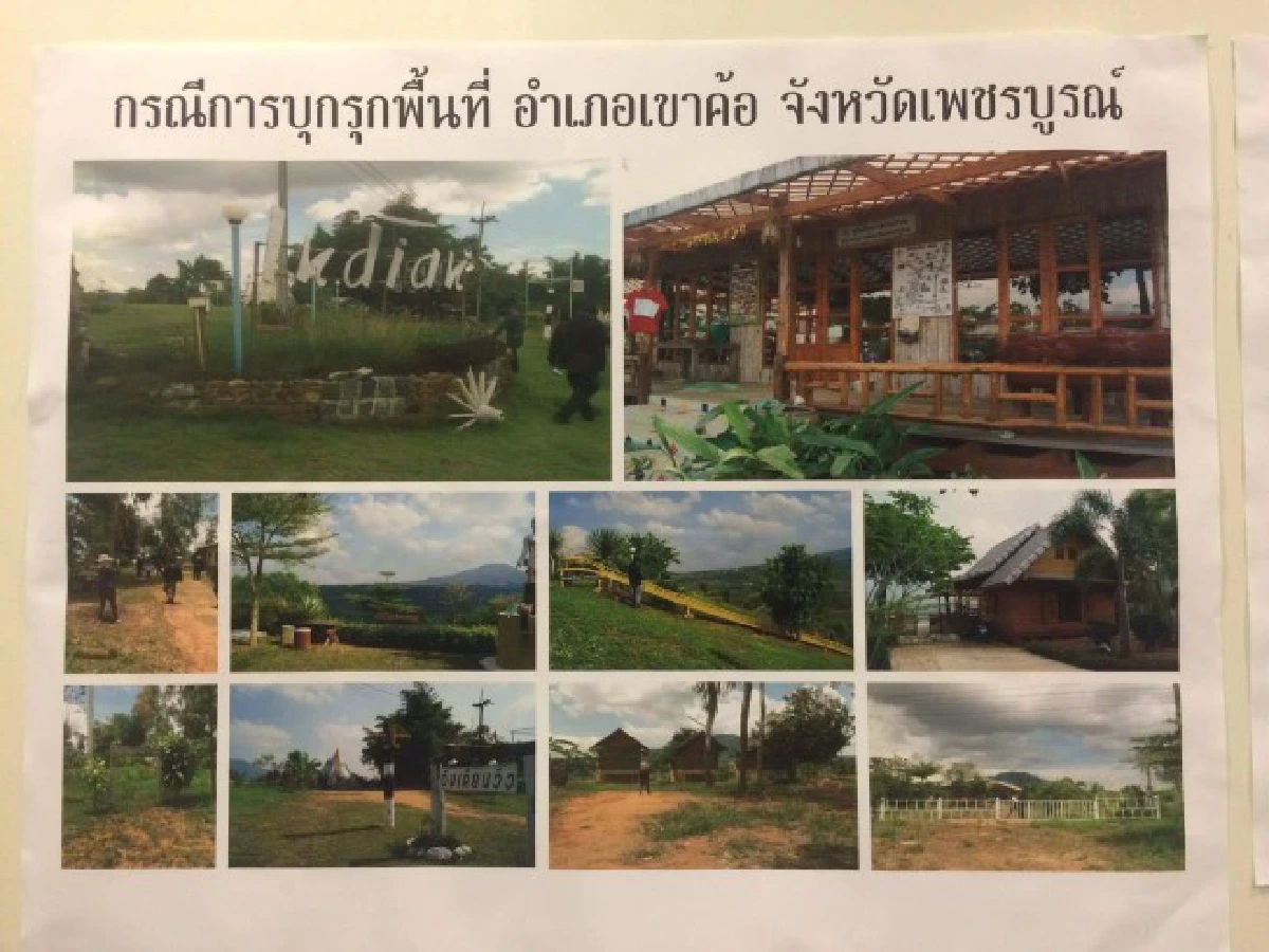 ดีเอสไอเผยดำเนินคดีผู้บุกรุกป่าสงวนเพชรบูรณ์กว่า700ไร่