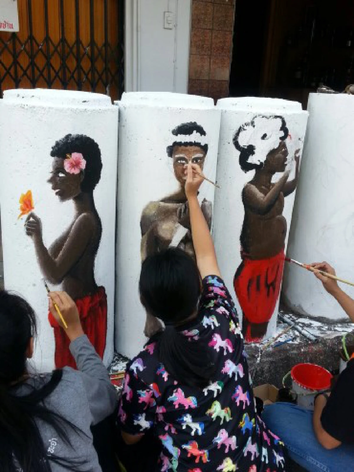 "ยะลา" ผุดศิลปะบนบังเกอร์ กระตุ้นท่องเที่ยว