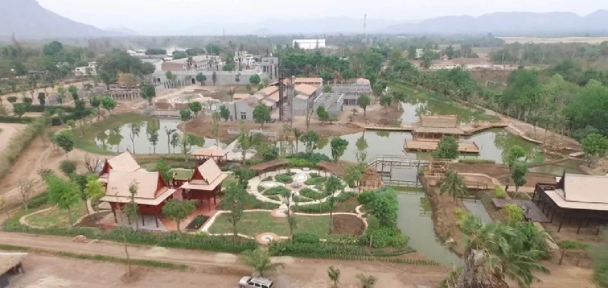 นักธุรกิจเมืองกาญจน์ทุ่ม200ล้านเนรมิตเมืองโบราณยุค ร.ศ.124