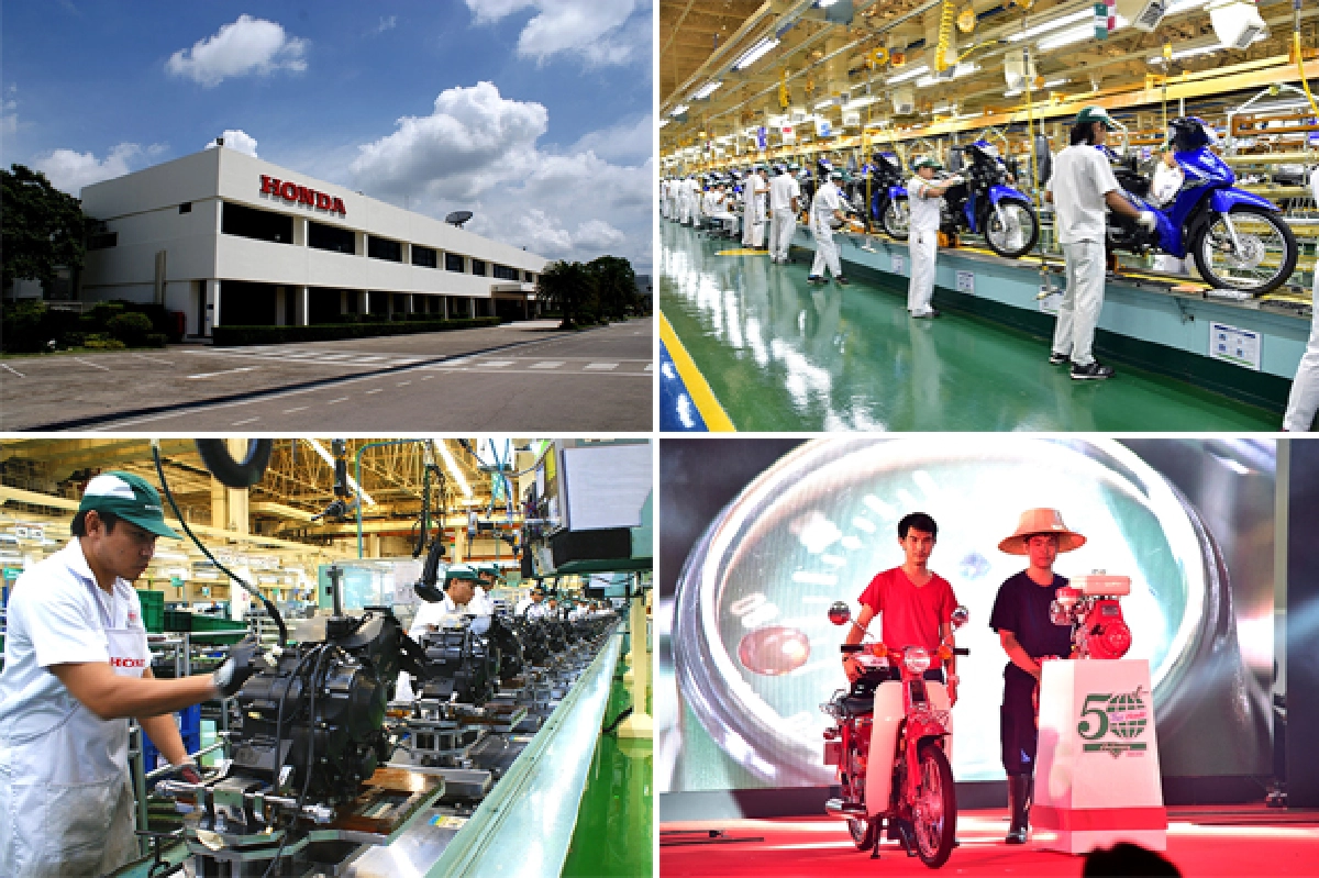 ไทยฮอนด้า ฉลองการดำเนินงานสู่ปีที่ 50 ในประเทศไทย