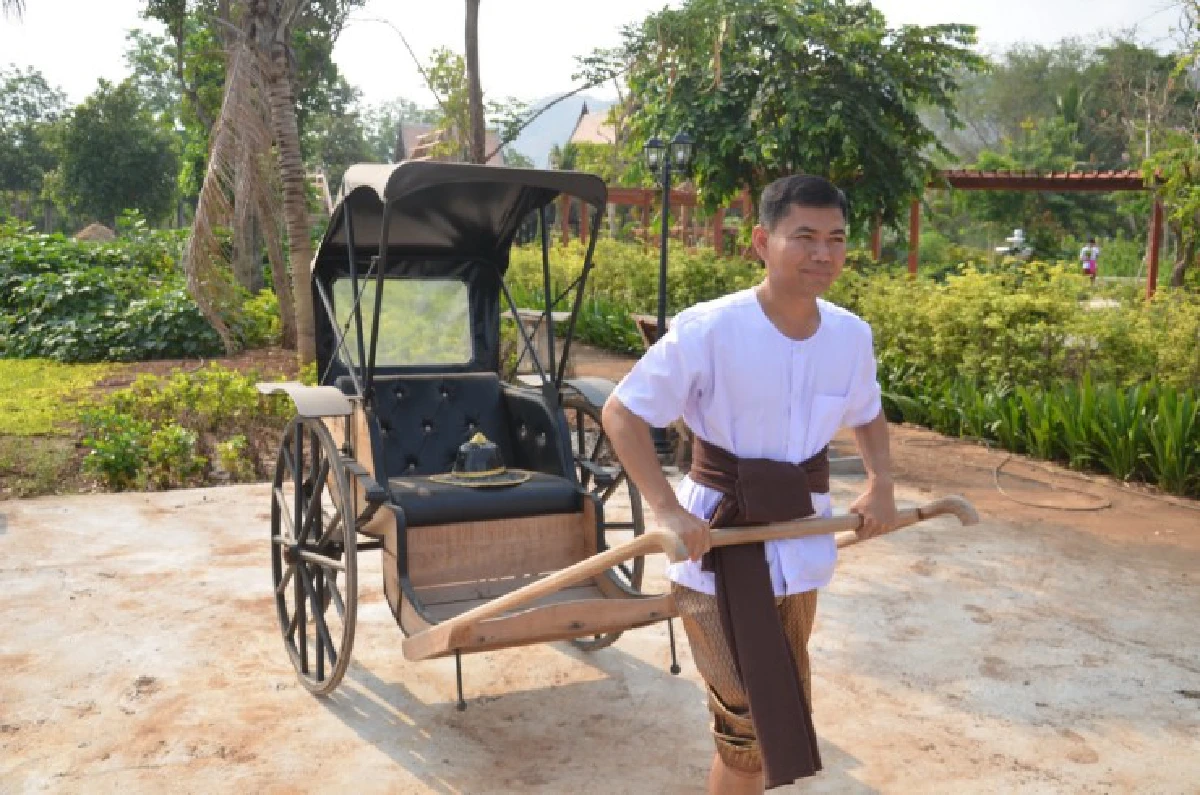 นักธุรกิจเมืองกาญจน์ทุ่ม200ล้านเนรมิตเมืองโบราณยุค ร.ศ.124