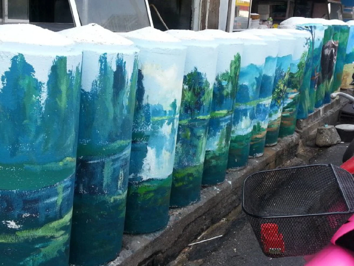 "ยะลา" ผุดศิลปะบนบังเกอร์ กระตุ้นท่องเที่ยว