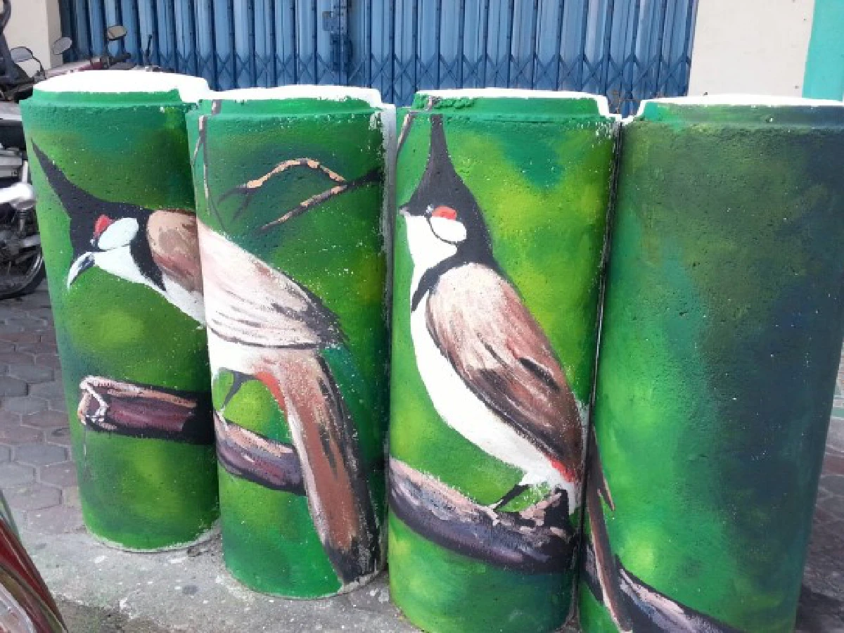 "ยะลา" ผุดศิลปะบนบังเกอร์ กระตุ้นท่องเที่ยว