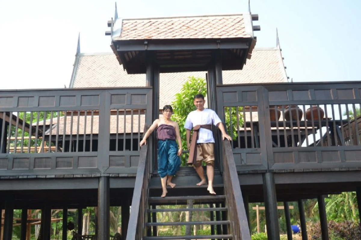 นักธุรกิจเมืองกาญจน์ทุ่ม200ล้านเนรมิตเมืองโบราณยุค ร.ศ.124