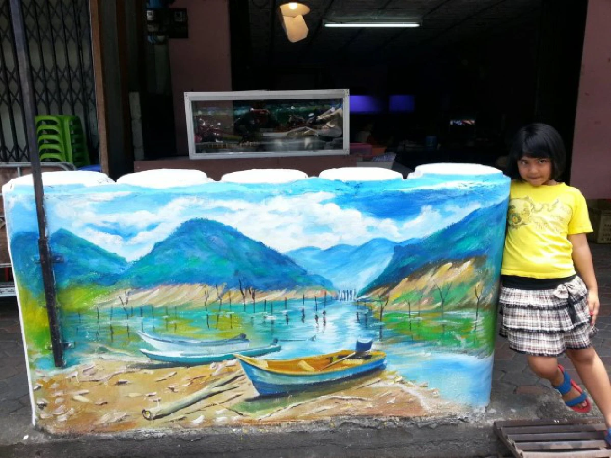 "ยะลา" ผุดศิลปะบนบังเกอร์ กระตุ้นท่องเที่ยว