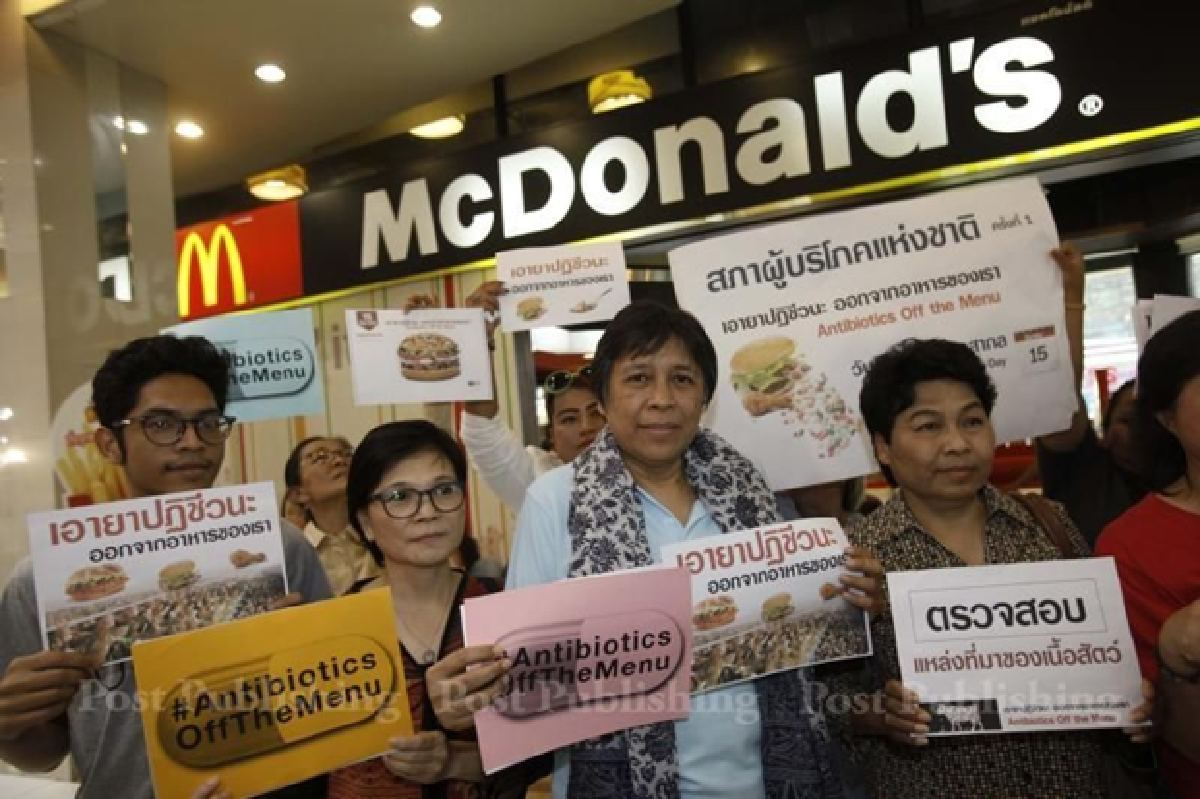 Tackling the legal drug problem: antibiotics