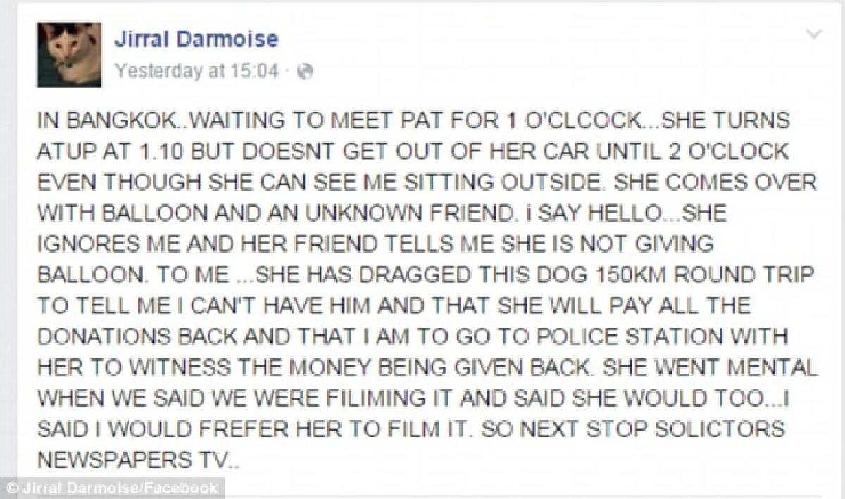 ดราม่า!ฝรั่งทุ่มเงินรับหมาจากไทยมาเลี้ยงอังกฤษ สุดท้ายเจอเบี้ยว