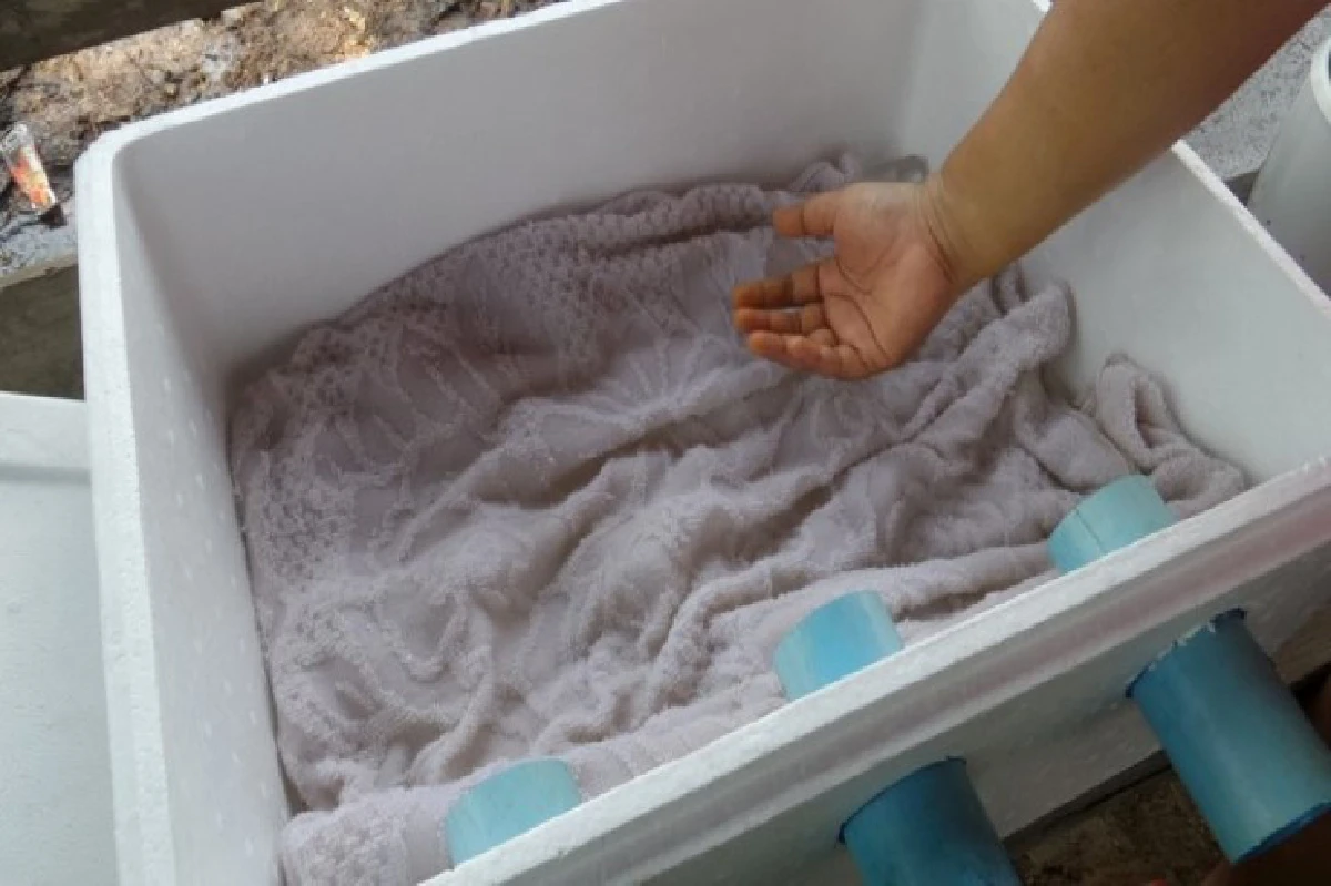 สุดเจ๋ง!หนุ่มคิดค้น"แอร์คนจน"นวัตกรรมคลายร้อนแบบบ้านๆ