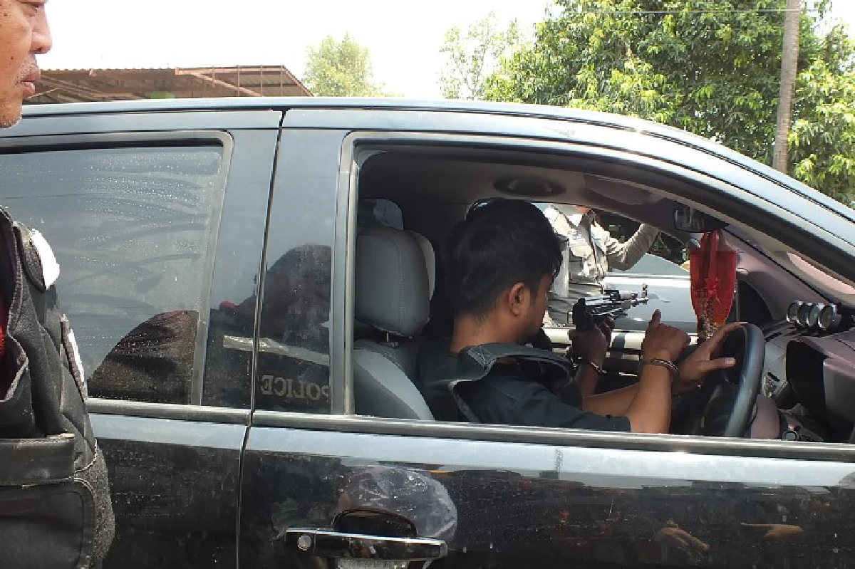 รวบแก๊งยิงอดีตกำนันบ้านบึงดับ สารภาพขัดแย้งการเมืองท้องถิ่น