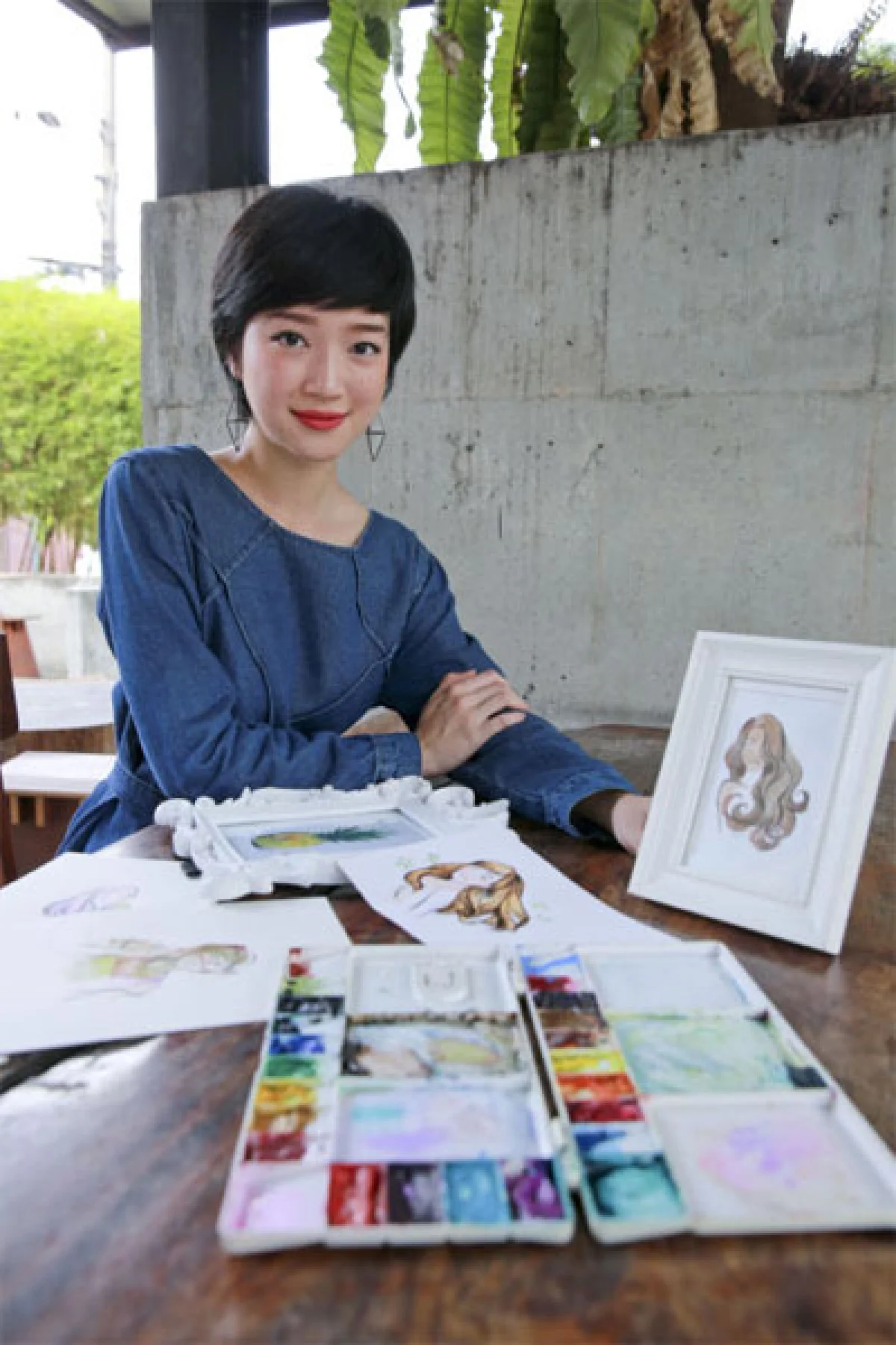 นักวาดภาพประกอบที่น่าจับตา ศุภศรา หงศ์ลดารมภ์