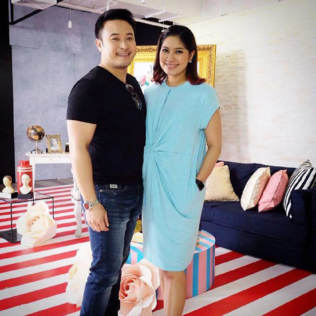 เบนซ์ เผยภาพอัลตร้าซาวด์ลูกสาว 7 เดือน ยกนิ้วให้กล้อง