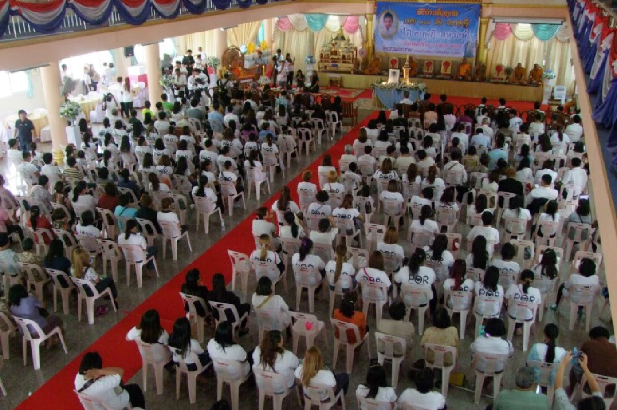 แฟนคลับร่วมทำบุญ100วันและบรรจุอัฐิ "ปอ ทฤษฎี"