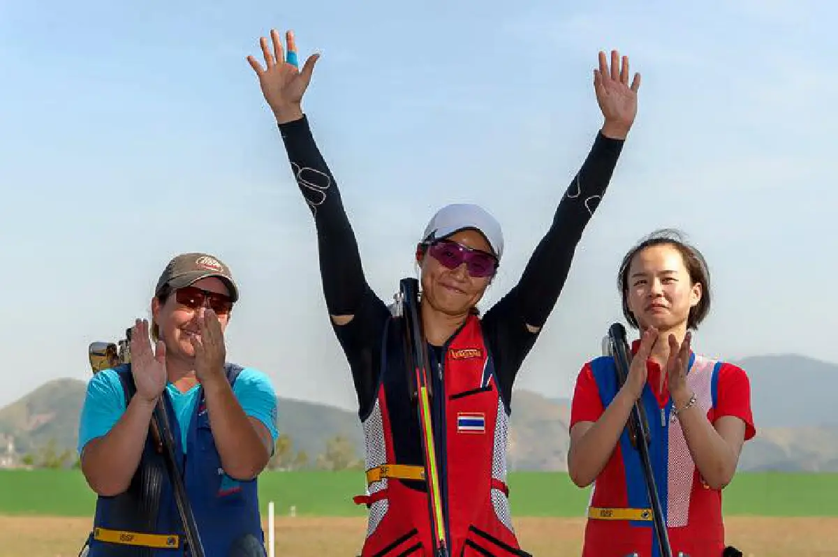 เฮทั้งประเทศ! "น้องณี" ซิวแชมป์โลกยิงเป้าบิน