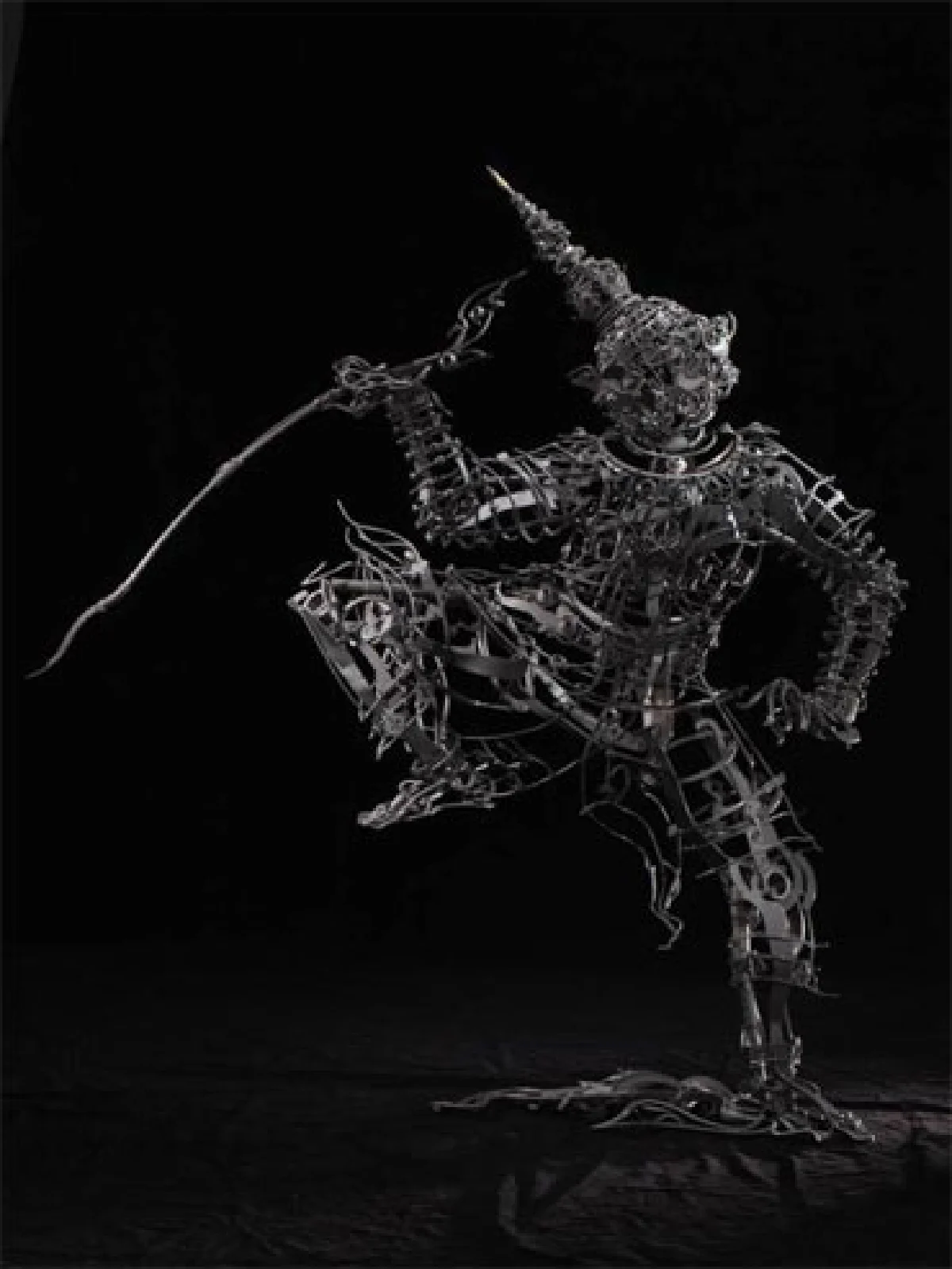 ประติมากรรมโครงเหล็ก บรรเจิด เหล็กคง เฉิดฉายสู่นิวยอร์ก